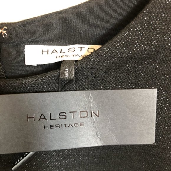 Halston Heritage Black Short Dress - Picture 3 of 5